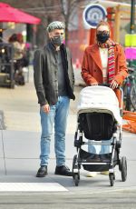 GIGI HADID and Zayn Malik Out in New York 03/25/2021