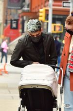 GIGI HADID and Zayn Malik Out in New York 03/25/2021