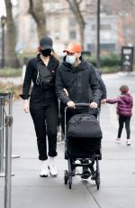 GIGI HADID and Zayn Malik Out in New York 03/26/2021