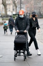 GIGI HADID and Zayn Malik Out in New York 03/26/2021