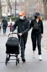 GIGI HADID and Zayn Malik Out in New York 03/26/2021