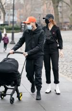 GIGI HADID and Zayn Malik Out in New York 03/26/2021