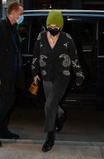 GIGI HADID Arrrives at Her Hotel in Milan 02/28/2021
