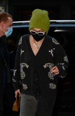 GIGI HADID Arrrives at Her Hotel in Milan 02/28/2021