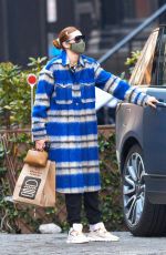 GIGI HADID Leaves Shake Shack in New York 03/11/2021