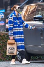 GIGI HADID Leaves Shake Shack in New York 03/11/2021
