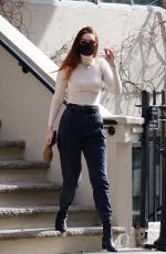 GIGI HADID Out and About in New York 03/12/2021 