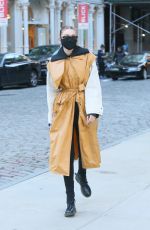 GIGI HADID Out and About in New York 03/22/2021