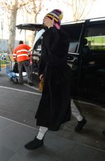 GIGI HADID Out at Milan Fashion Week 03/01/2021