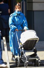 GIGI HADID Out in New York 03/21/2021