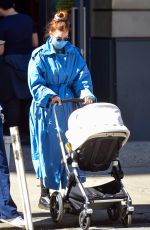 GIGI HADID Out in New York 03/21/2021