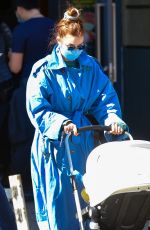 GIGI HADID Out in New York 03/21/2021