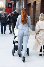 GIGI HADID Out with Her Baby in New York 03/29/2021