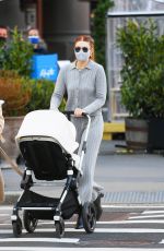 GIGI HADID Out with Her Baby in New York 03/29/2021