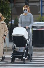 GIGI HADID Out with Her Baby in New York 03/29/2021