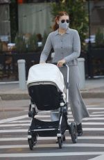 GIGI HADID Out with Her Baby in New York 03/29/2021