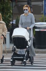 GIGI HADID Out with Her Baby in New York 03/29/2021