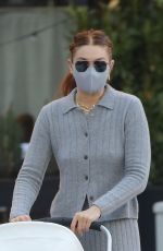 GIGI HADID Out with Her Baby in New York 03/29/2021