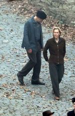GILLIAN ANDERSON on the Set of White Bird: A Wonder Story 30/03/2021