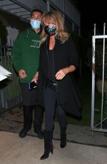 GOLDIE HAWN and Kurt Russell at Giorgio Baldi in Santa Monica 03/10/2021