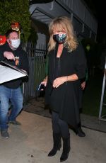 GOLDIE HAWN and Kurt Russell at Giorgio Baldi in Santa Monica 03/10/2021