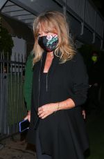 GOLDIE HAWN and Kurt Russell at Giorgio Baldi in Santa Monica 03/10/2021