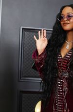 H.E.R at 2021 Grammy Awards in Los Angeles 03/14/2021