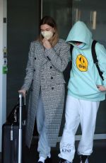 HAILEY and Justin BIEBER Arrives in Paris 02/28/2021