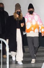 HAILEY and Justin BIEBER Leaves Hotel de Crillon in Paris 03/02/2021