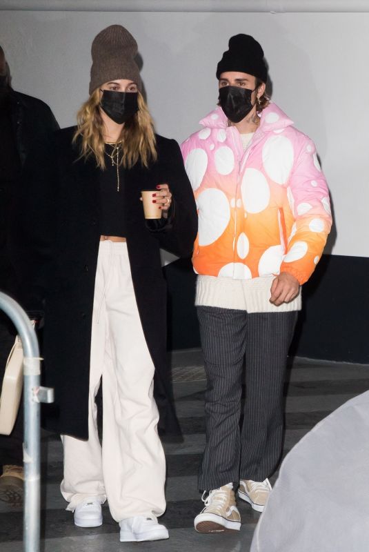 HAILEY and Justin BIEBER Leaves Hotel de Crillon in Paris 03/02/2021