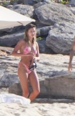 HAILEY and Justin BIEBER Out at a Beach in Turks and Caicos 03/21/2021