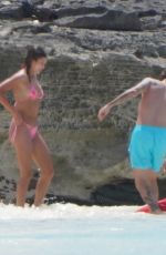 HAILEY and Justin BIEBER Out at a Beach in Turks and Caicos 03/21/2021