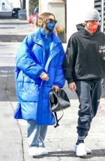 HAILEY and Justin BIEBER Out for Lunch in Beverly Hills 03/14/2021