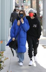 HAILEY and Justin BIEBER Out for Lunch in Beverly Hills 03/14/2021