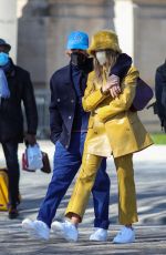 HAILEY and Justin BIEBER Out in Paris 02/28/2021