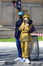 HAILEY and Justin BIEBER Out in Paris 02/28/2021