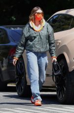 HAILEY BIEBER Arrives at a Meeting in Beverly Hills 03/13/2021