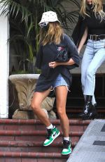 HAILEY BIEBER Leaves Chateau Marmont in West Hollywood 03/30/2021