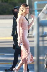 HAILEY BIEBER Out in Santa Monica 03/10/2021