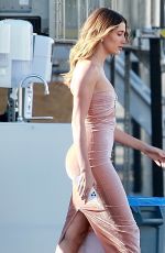 HAILEY BIEBER Out in Santa Monica 03/10/2021