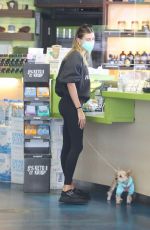 HAILEY BIEBER Out with Her Dog in Los Angeles 03/05/2021