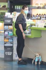 HAILEY BIEBER Out with Her Dog in Los Angeles 03/05/2021