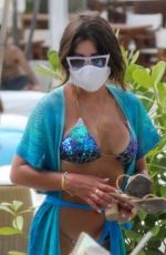 HANNAH ANN SLUSS in Bikini Out in Miami 03/18/2021