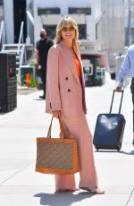 HEIDI KLUM Arrives at America’s Got Talent in Pasadena 03/30/2021