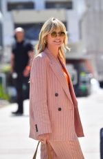 HEIDI KLUM Arrives at America’s Got Talent in Pasadena 03/30/2021