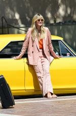 HEIDI KLUM Arrives at America’s Got Talent in Pasadena 03/30/2021