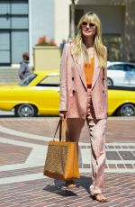 HEIDI KLUM Arrives at America’s Got Talent in Pasadena 03/30/2021
