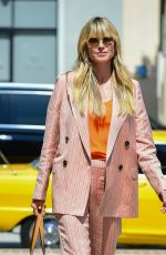 HEIDI KLUM Arrives at America’s Got Talent in Pasadena 03/30/2021