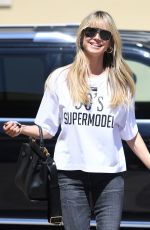 HEIDI KLUM Arrives at America