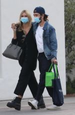 HEIDI KLUM Out Shopping in Malibu 03/12/2021